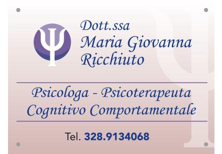 Psicologa-psicoterapeuta cognitivo comportamentale