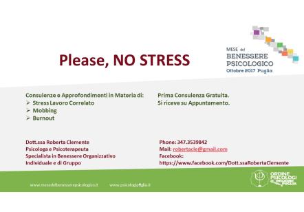 Please, NO STRESS